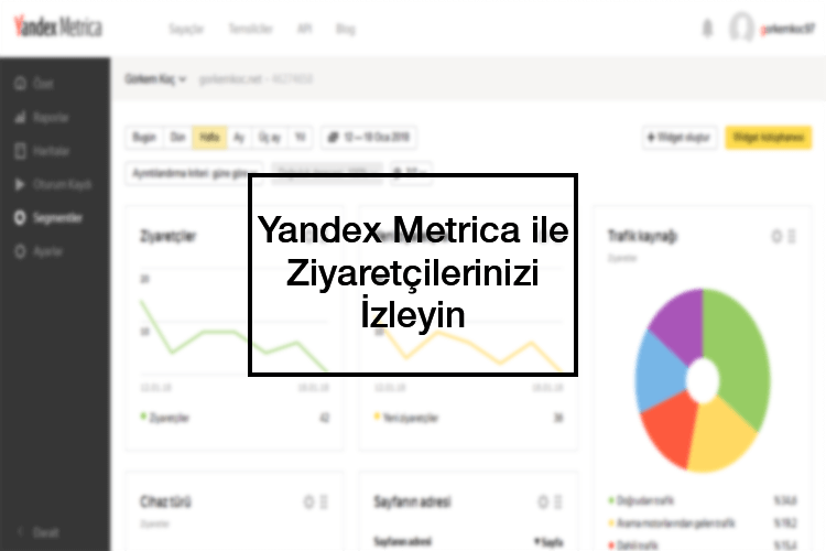 Yandex Metrica ile Ziyaretçilerinizi İzleyin